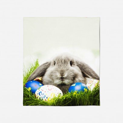 Празнично одеяло Великденски заек - Easter Bunny