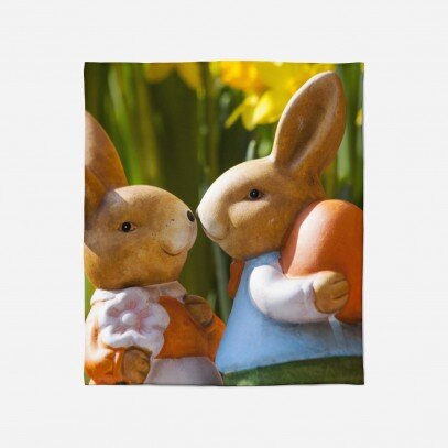 Великденско одеяло Великденски зайчета - Easter Bunnies