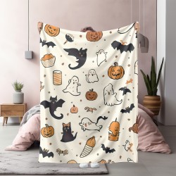 Сезонно одеяло Весел Хелоуин - Happy Halloween