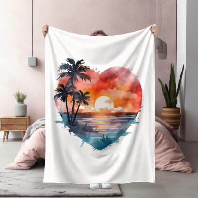 Романтично одеяло Palms - Палми