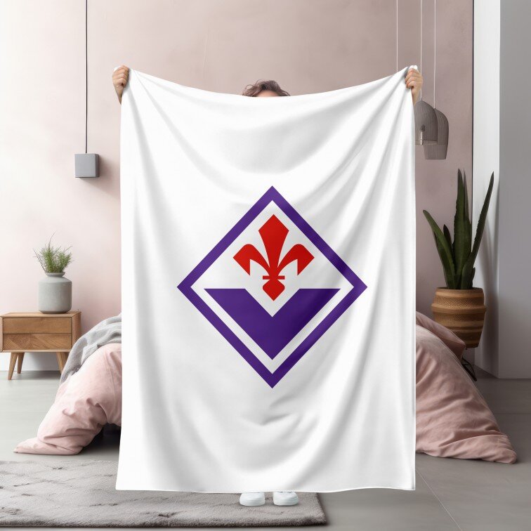 3D фенско одеяло полар Фиорентина - Fiorentina