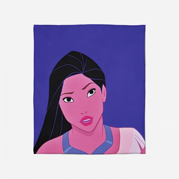 Детско одеяло от полар Покахонтас - Pocahontas