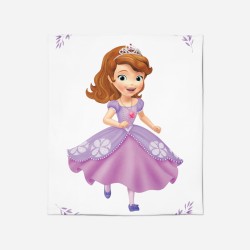 3D топло детско одеяло Принцеса София - Princess Sofia