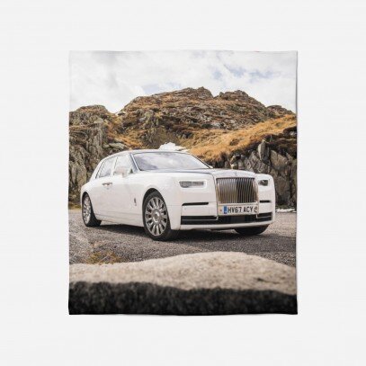 Одеяло с принт Ролс Ройс - Rolls Royce