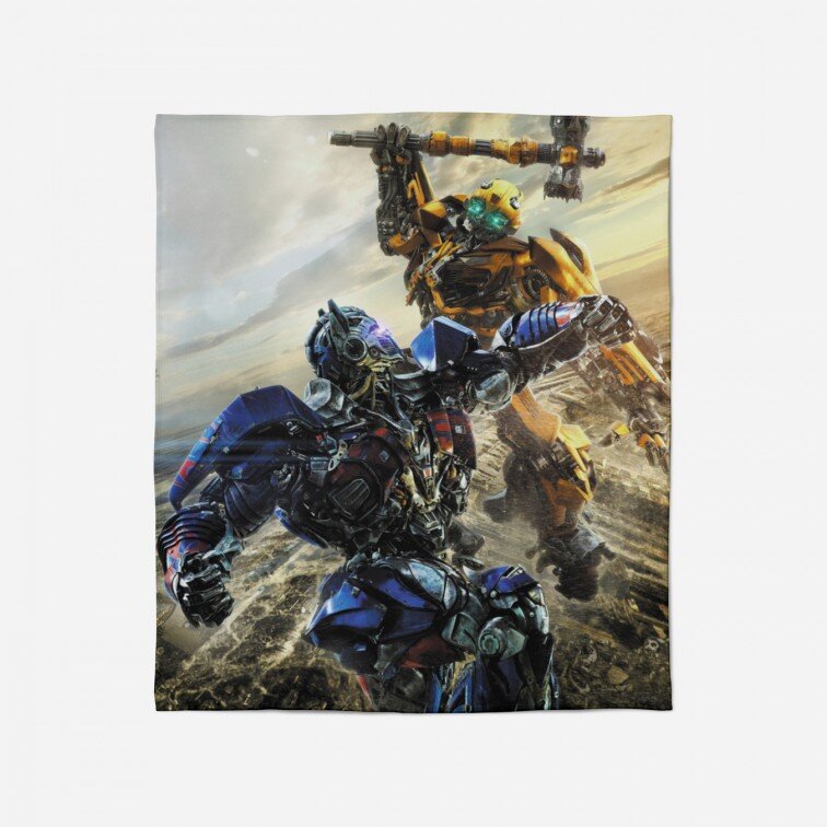 Топло детско одеяло от полар Трансформърс - Transformers