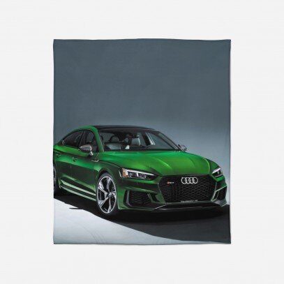 Ефектно одеяло зелено Ауди - Green Audi