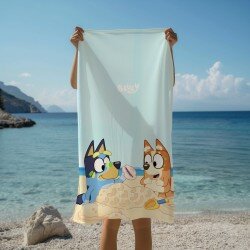 Плажна кърпа The Adorable Bluey - Очарователната Блуи