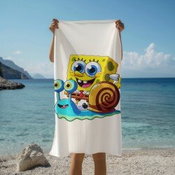 Кърпа за плаж baby SpongeBob - Бебе Спондж Боб
