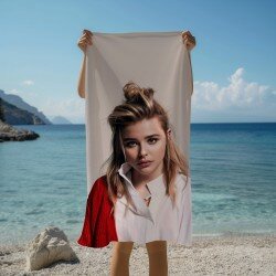Плажна кърпа Chloë Grace Moretz - Клоуи Грейс Морец
