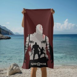 Плажна кърпа God of War