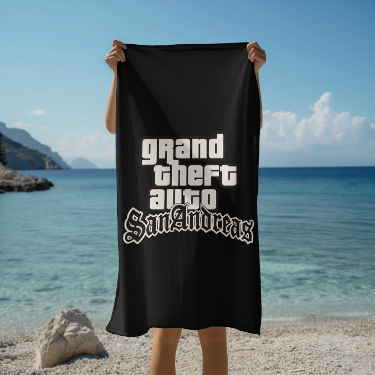 Плажна кърпа Grand Theft Auto