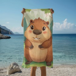 Цветна хавлия Капибара - Capybara