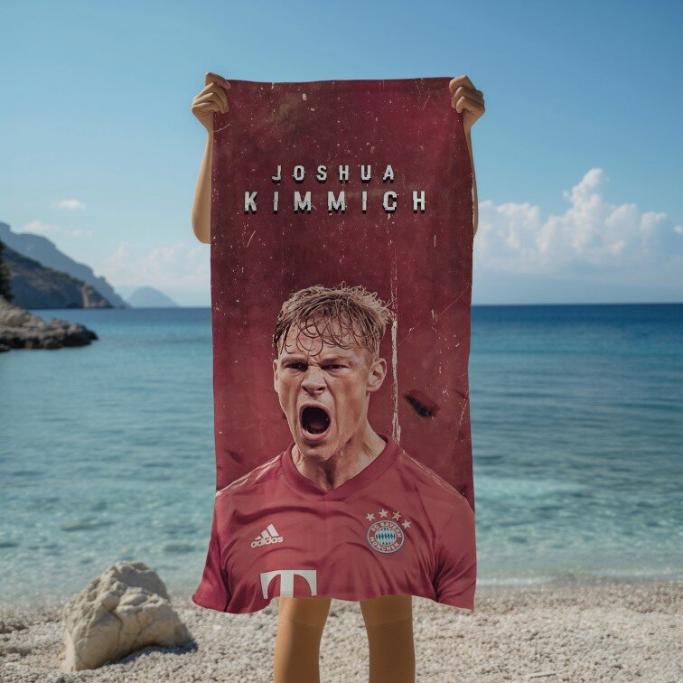 Футболна Кърпа за плаж Джошуа Кимих - Joshua Kimmich