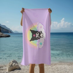 Детска хавлия Куроми - Kuromi Hello Kitty
