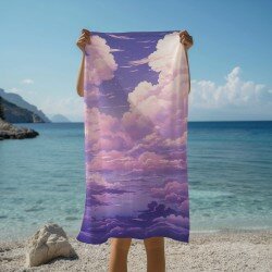 Кърпа Lavender Dreams - Лилави сънища в небето