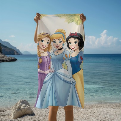 3D кърпа Любими принцеси - Favourite Princesses