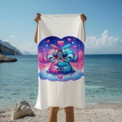 Детска кърпа Stich loves - Стич