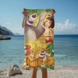 Плажна кърпа Маугли Книга за джунглата - Mowgli The Jungle Book