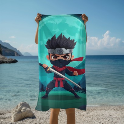Детска хавлия Нинджа - Ninja