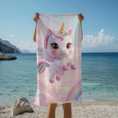 3D кърпа Приказен еднорог - Fairy Unicorn