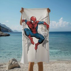 Фенска кърпа за плаж Spiderman - Спайдърмен