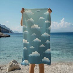 Кърпа Stylized clouds - Мечтателни форми