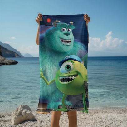 3D кърпа Таласъми ООД - Monsters, Inc. New
