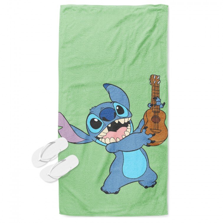 3D плажна кърпа Стич - Stitch Guitar
