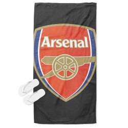 Футболна кърпа за плаж Арсенал - Arsenal Black