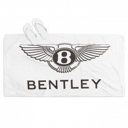 Луксозна плажна кърпа с лого Бентли - Bently Logo