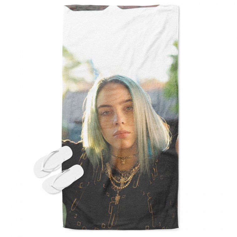 Кърпа за плаж Били Айлиш - Billie Eilish