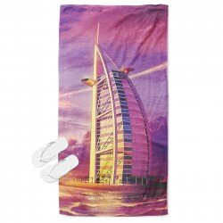 3D хавлия за плаж Дубай Бурж Ал Араб - Dubai Burj Al Arab
