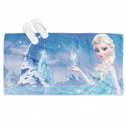 Детска кърпа за плаж Замръзналото кралство Елза и Ана - Elsa And Anna Frozen