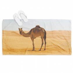 Модерна плажна кърпа Камила - Camel