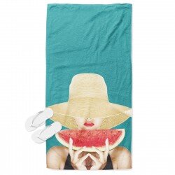 Ефектна плажна кърпа Лятно изкушение - Summer Tamptation