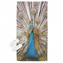 Плажна кърпа Паун - Peacock