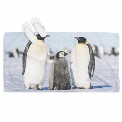 Плажна кърпа Пингвини - Pinguins