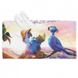 Ефектна плажна кърпа за деца Рио - Rio