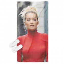 Фенска плажна кърпа Рита Ора - Rita Ora