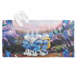 3D хавлия за плаж Смърфове - Smurfs Fairy