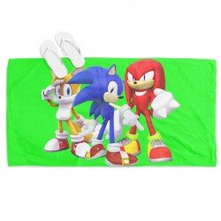 3D плажна кърпа Соник и Приятели - Sonic the Hedgehog
