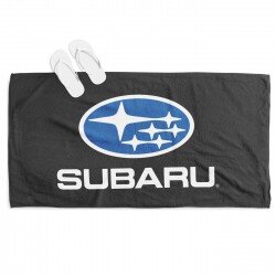 Луксозна плажна кърпа с лого Субару - Subaru Logo