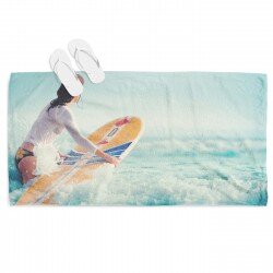 Плажна кърпа с 3D ефект Сърф - Surfing