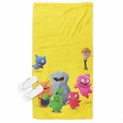 3D детска кърпа за плаж Сладките грозничета - Ugly Dolls
