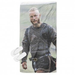 Хавлия за плаж с принт Викинги - Vikings