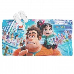 3D детска кърпа за плаж Разбивачът Ралф - Ralph
