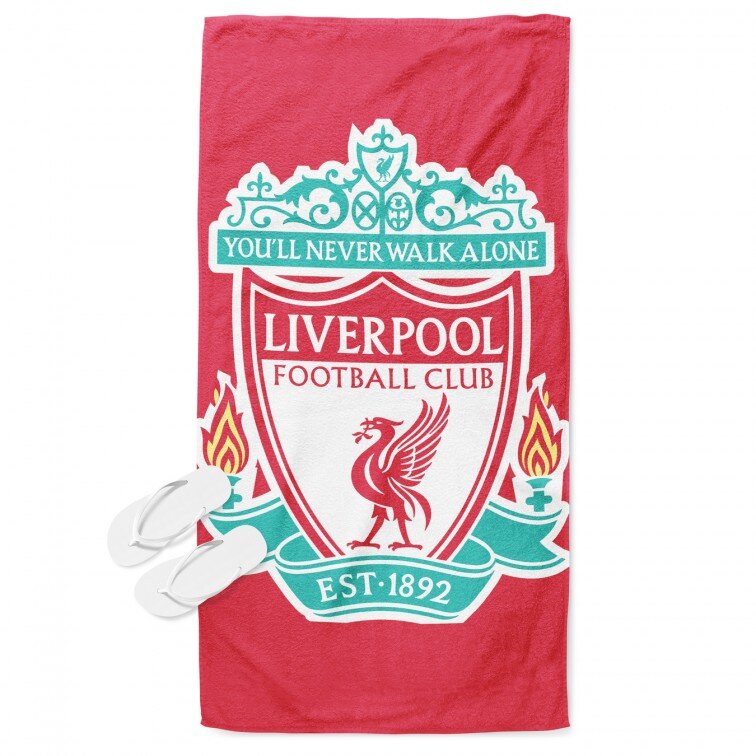 Футболна кърпа за плаж Ливърпул - Liverpool Red