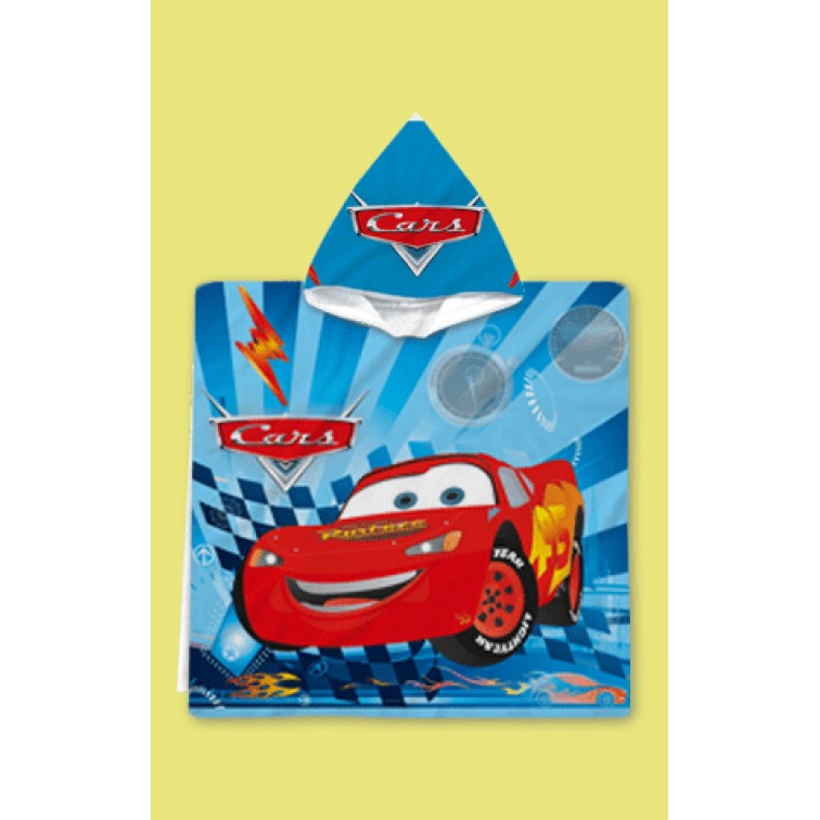 Детско пончо Cars Face