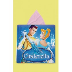 Детско пончо с качулка Cinderella
