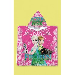 Детско пончо Frozen Fever Pink